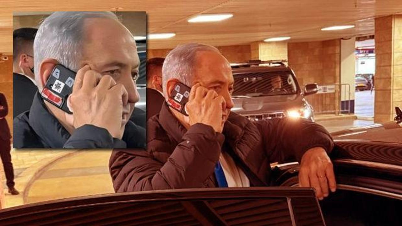 Netanyahu'nun telefonundaki gizemli detay: Kamera deden bantlı