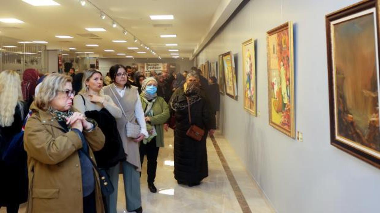 'Rengin Hafızası' sergisi kapılarını açtı