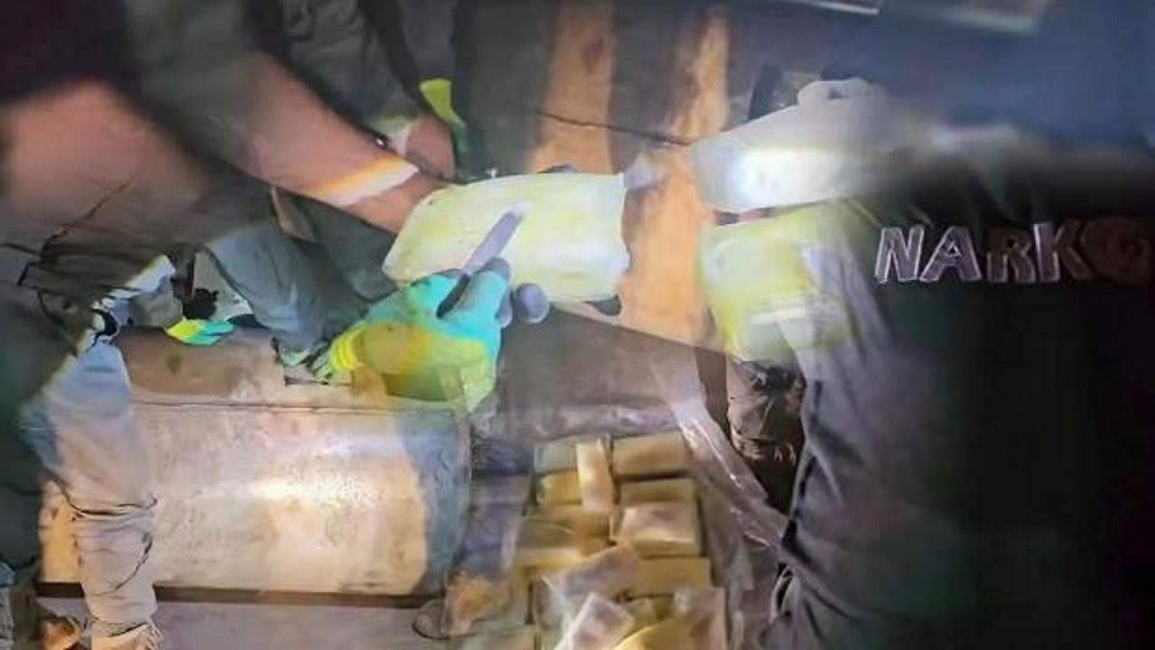 Şırnak'ta ele ge&ccedil;irildi: Tam 142 kilo!