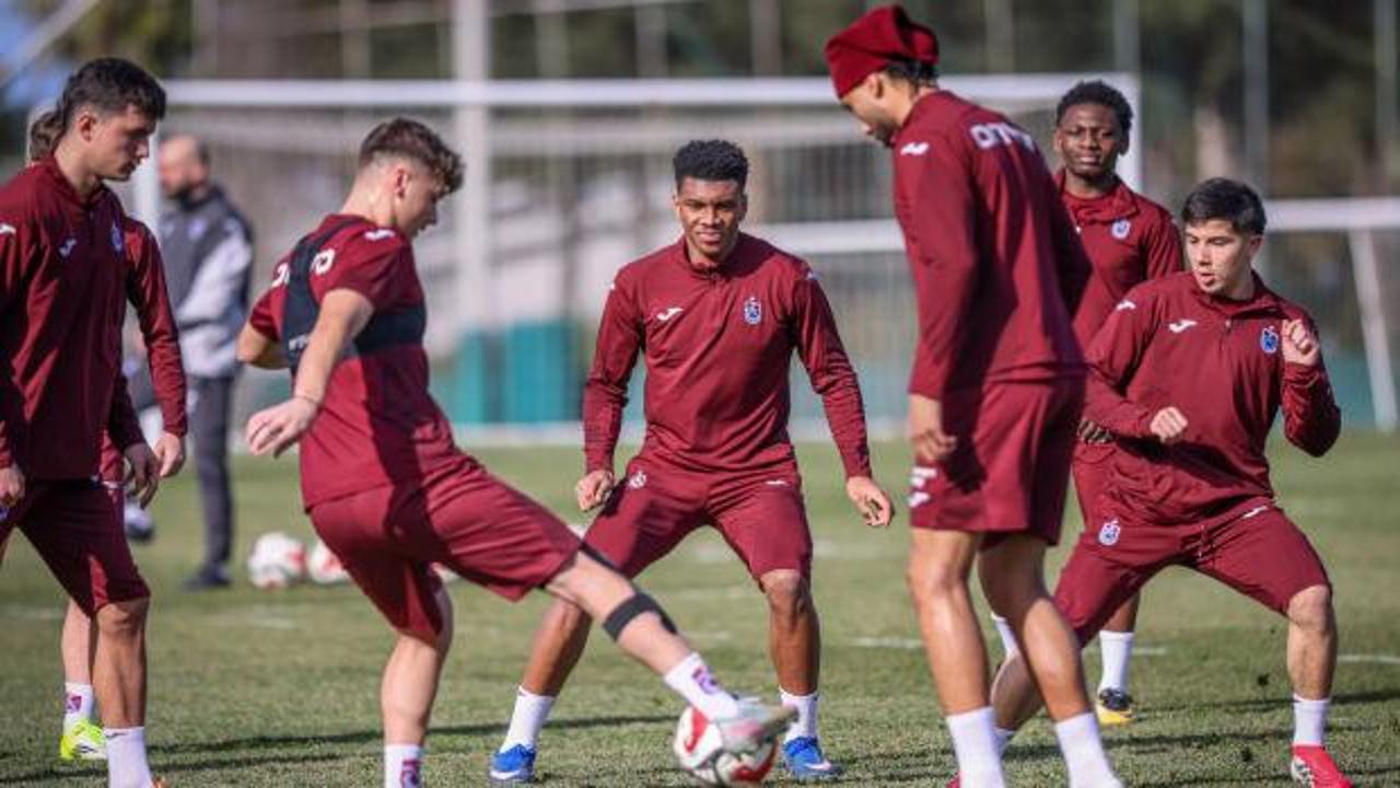 Trabzonspor, Antalyaspor maçı hazırlıklarına devam etti