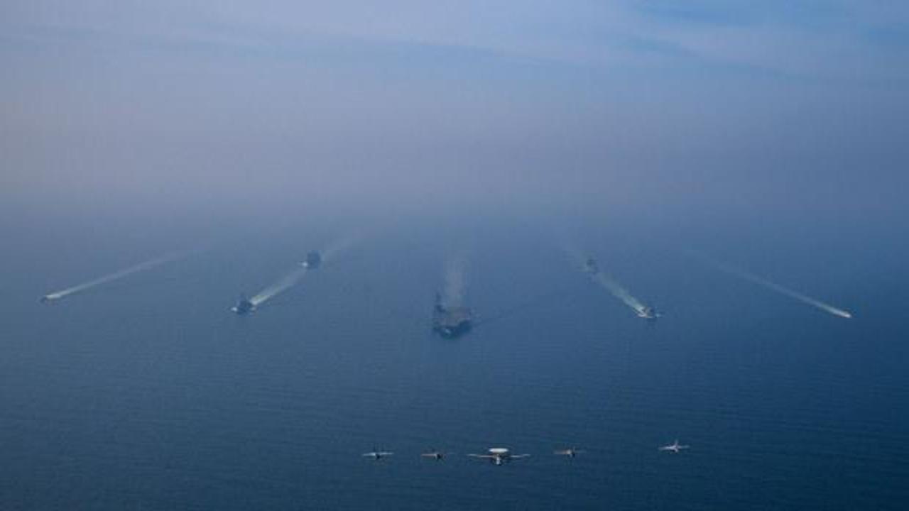 ABD'den son dakika İran paylaşımı: Savaş filosu Tahran'ın dibinde