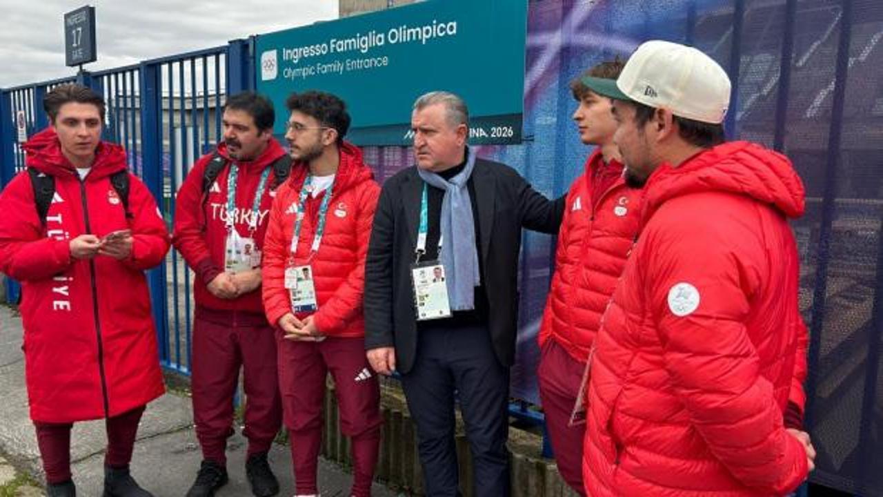 Bakan Osman Aşkın Bak, İtalya'da milli sporcuları ziyaret etti