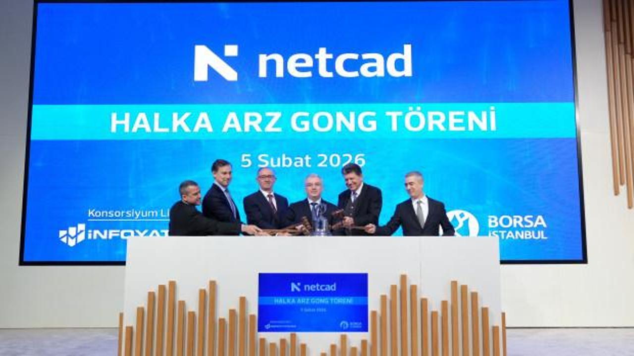 Borsa İstanbul’da gong Netcad Yazılım için çaldı