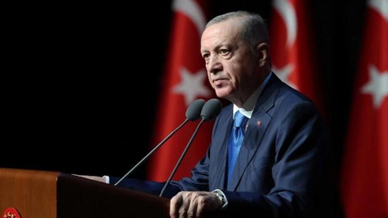Cumhurbaşkanı Erdoğan'dan şehit Okur'un ailesine taziye mesajı