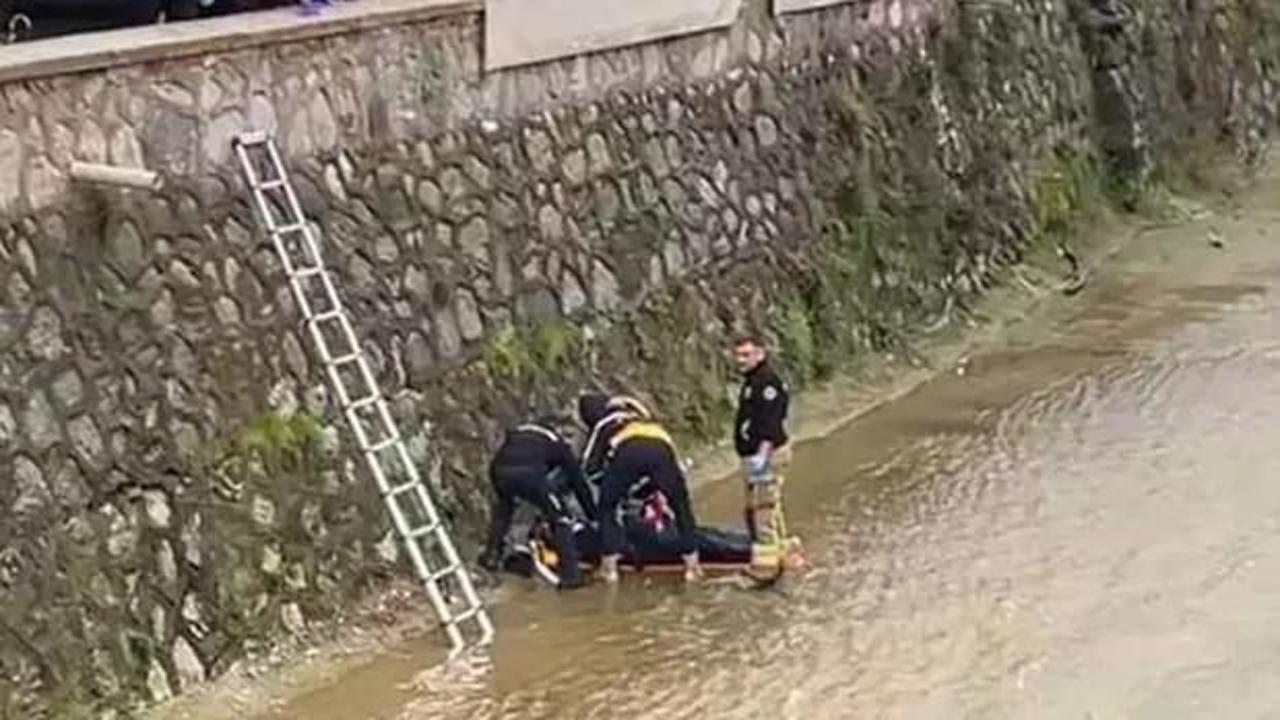 Dere yatağına düştü, duran kalbi yeniden çalıştırıldı