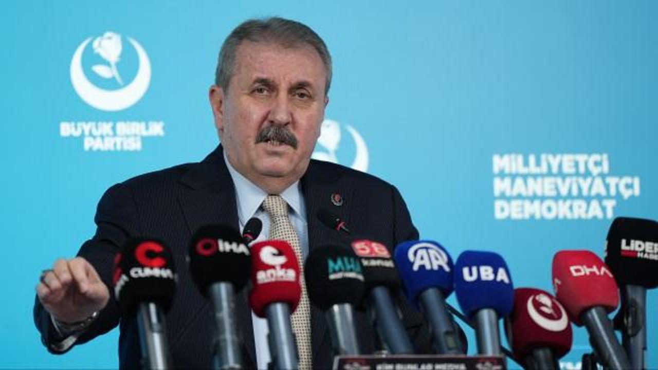 Destici: Bu ülkede savaş yok, terör var