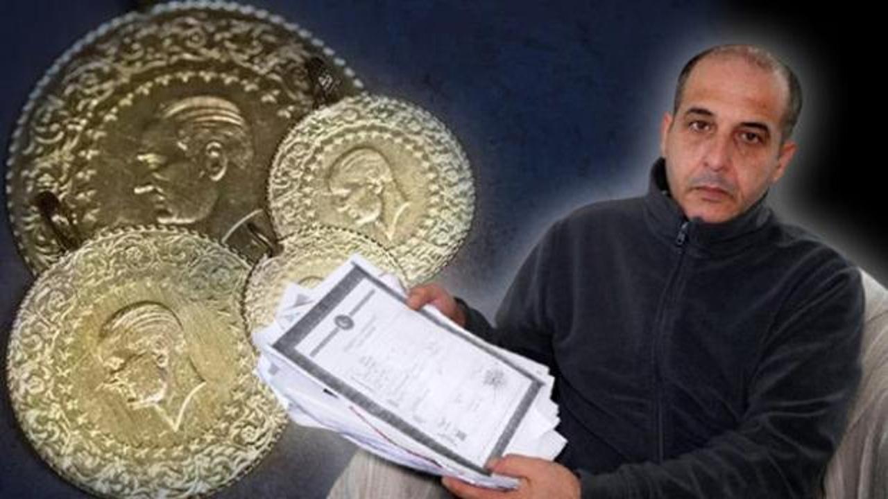 Elindeki altınlarla para kazanmak istedi, elindekinden oldu!