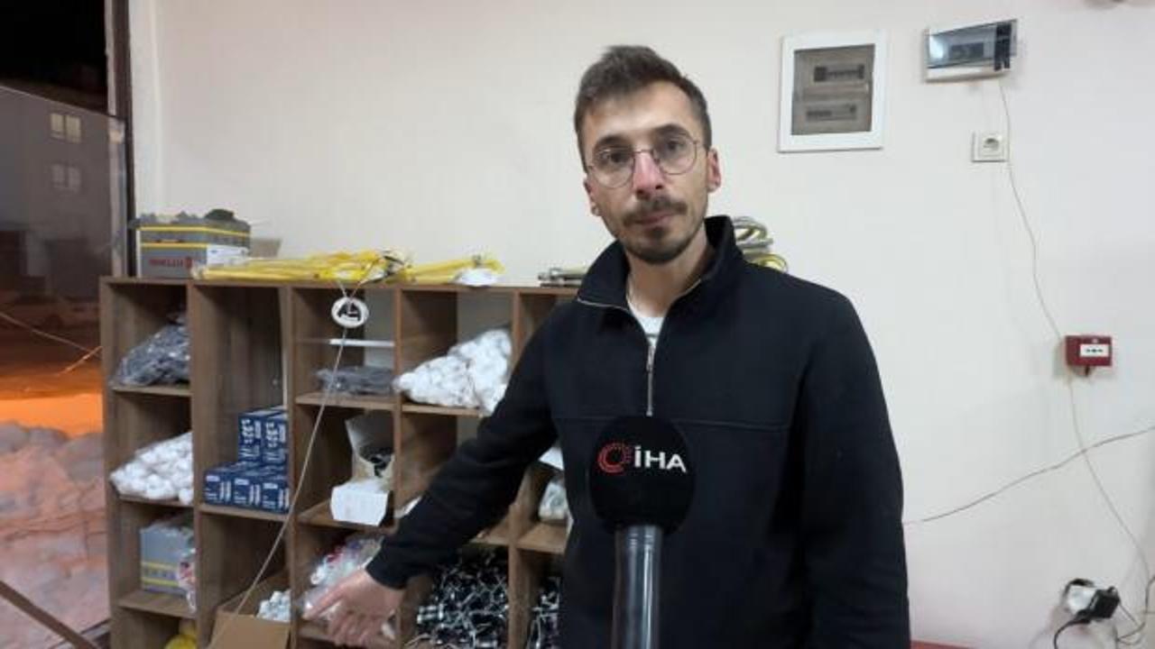 Hakkari'de g&ouml;kten gelen dehşet! Esnaf &ouml;l&uuml;mden d&ouml;nd&uuml;