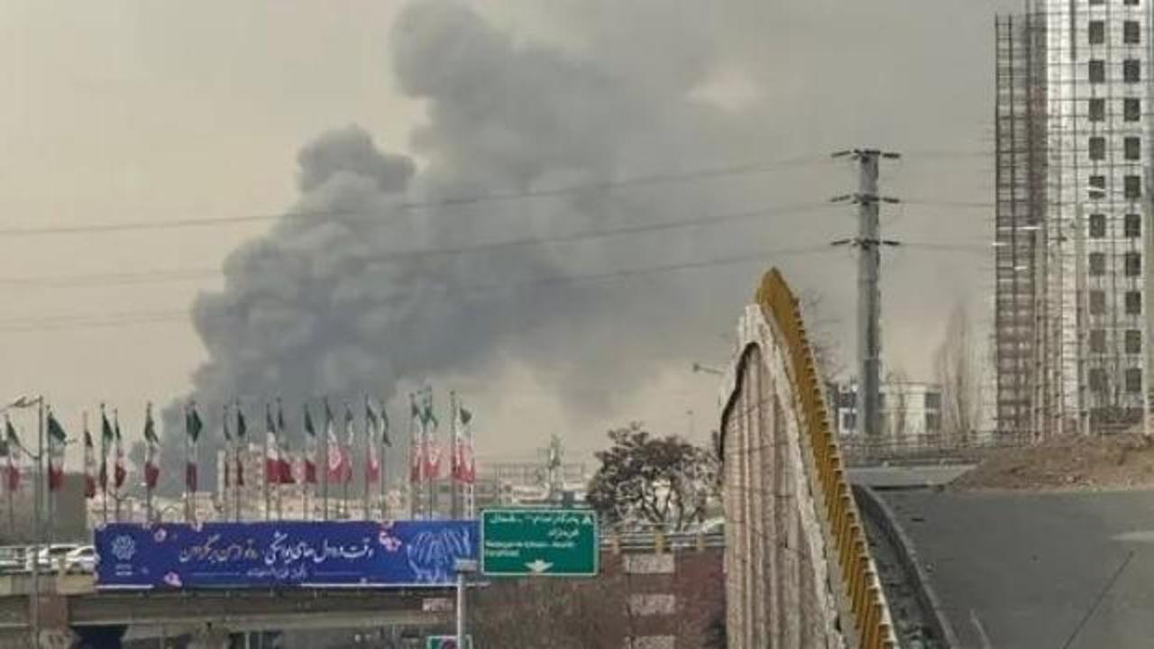 İran'da korkutan yangın: 200 dükkan tamamen yandı!