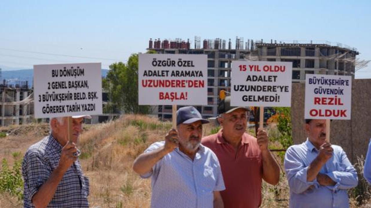 İzmir'in fiyaskosu: 3 Belediye Başkanı değişti 15 senedir bitmedi: Mağdurlar isyan ediyor