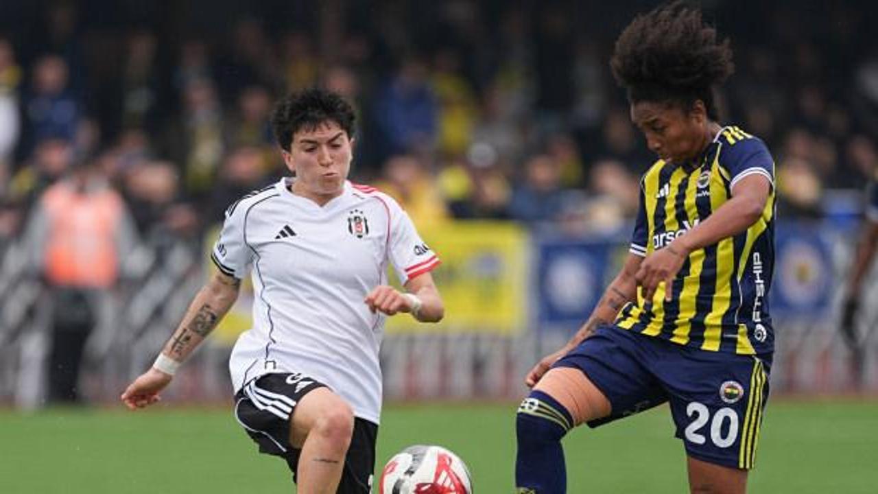 Kadınlar derbisinde Fenerbahçe'den Beşiktaş'a farklı tarife