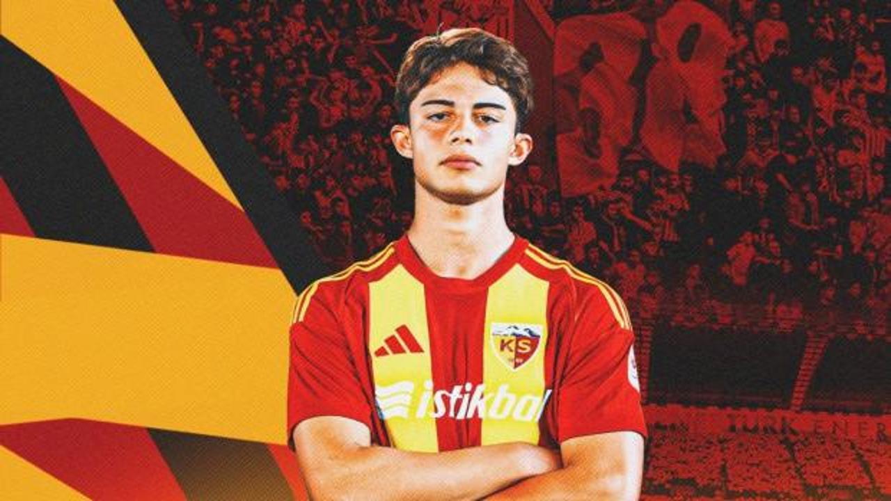 Kayserispor'un 18 yaşındaki genç futbolcusuna milli davet