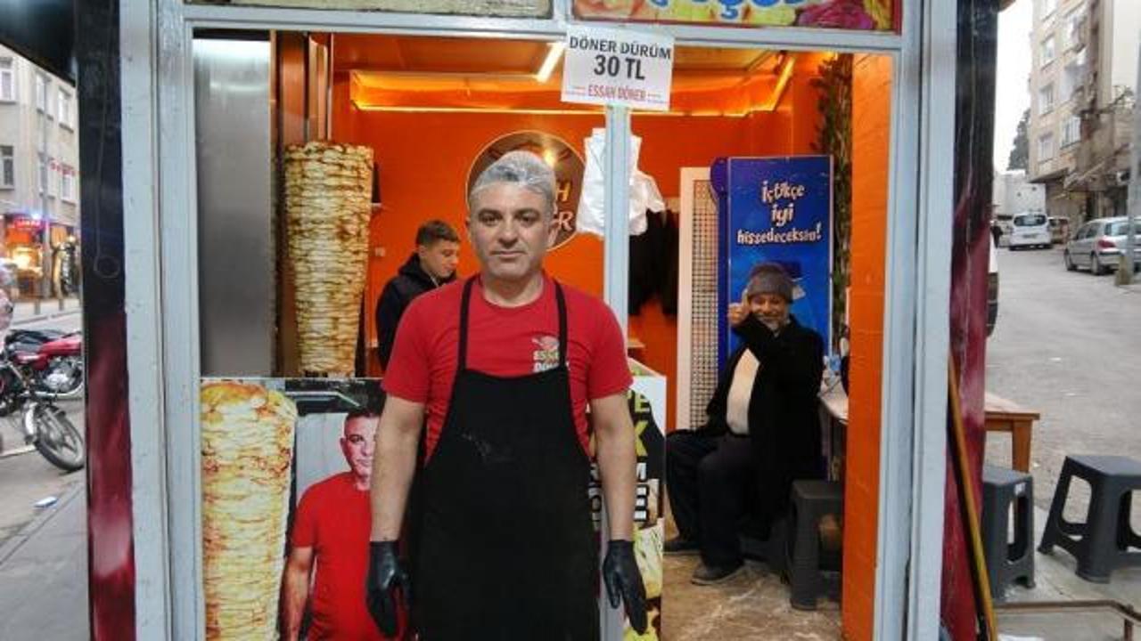 Kilis'ten Türkiye'ye örnek fiyat: Döneri 200 TL'den değil, 30 TL'den satıyorlar!