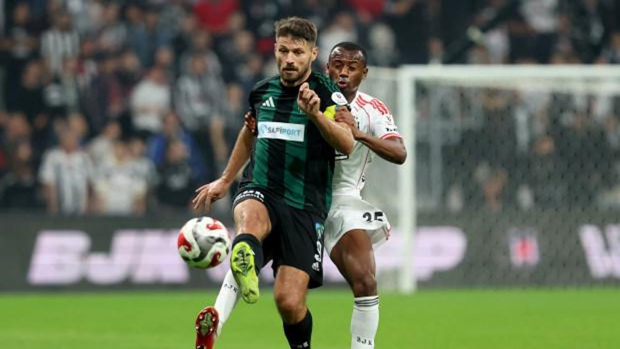 Kocaelispor-Beşiktaş! Kadrolar belli oldu: Yeni transfer ilk 11'de