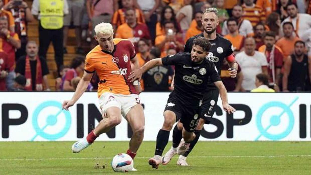 Leroy Sane oynayacak mı? Çaykur Rizespor - Galatasaray: Muhtemel 11'ler