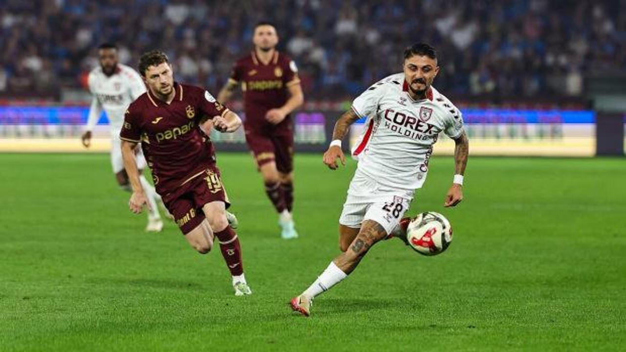 Samsunspor - Trabzonspor | İlk 11'ler açıklandı