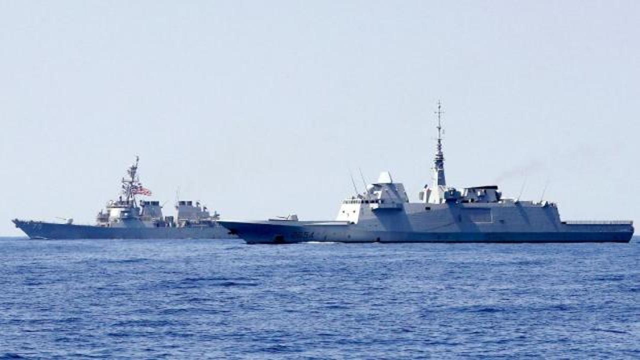 İsrail ve ABD'den İran'a karşı askeri hamle! Beşinci filo harekete geçti