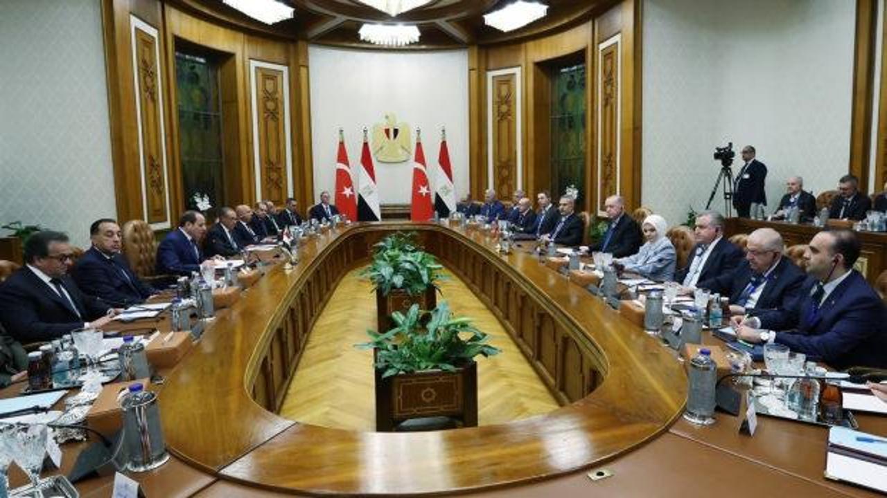 Türkiye ve Mısır'dan 15 milyar dolarlık dev ticaret hedefi