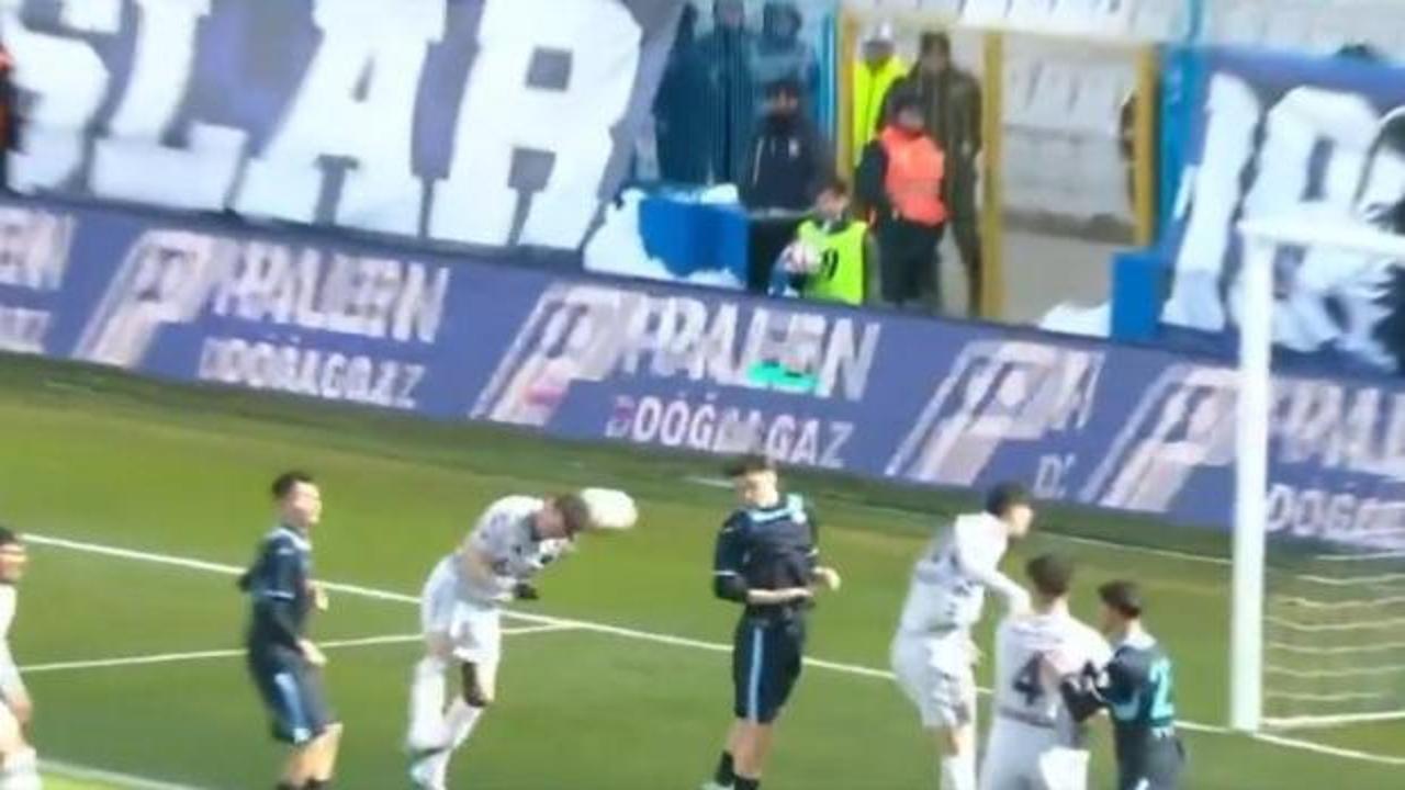 1. Lig maçında iptal edilen gol spikeri isyan ettirdi!