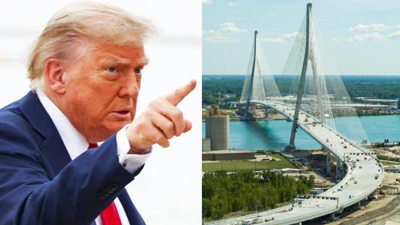 Trump, ABD'nin inşa etmediği köprünün mülkiyetini istedi