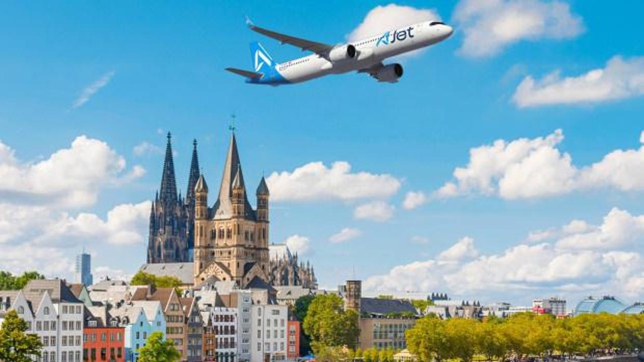 AJet Sivas’tan Köln’e direkt sefer başlatıyor