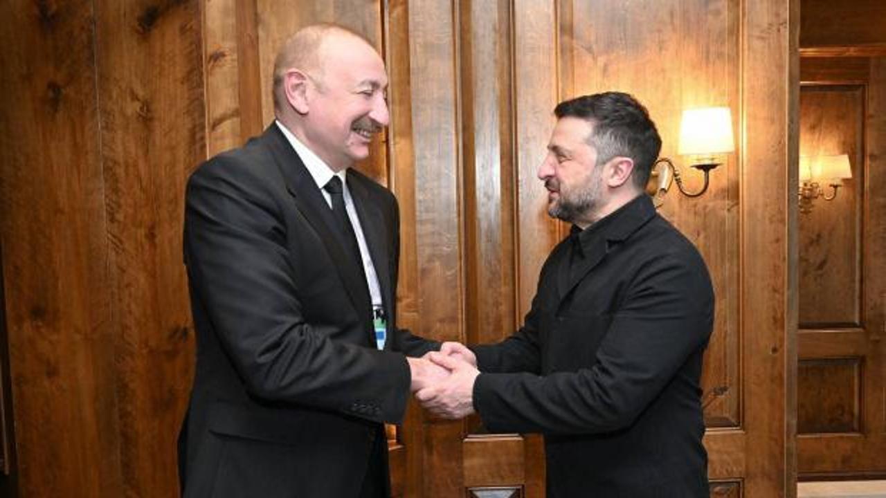 Aliyev ve Zelenskiy Münih Güvenlik Konferansı'nda bir araya geldi
