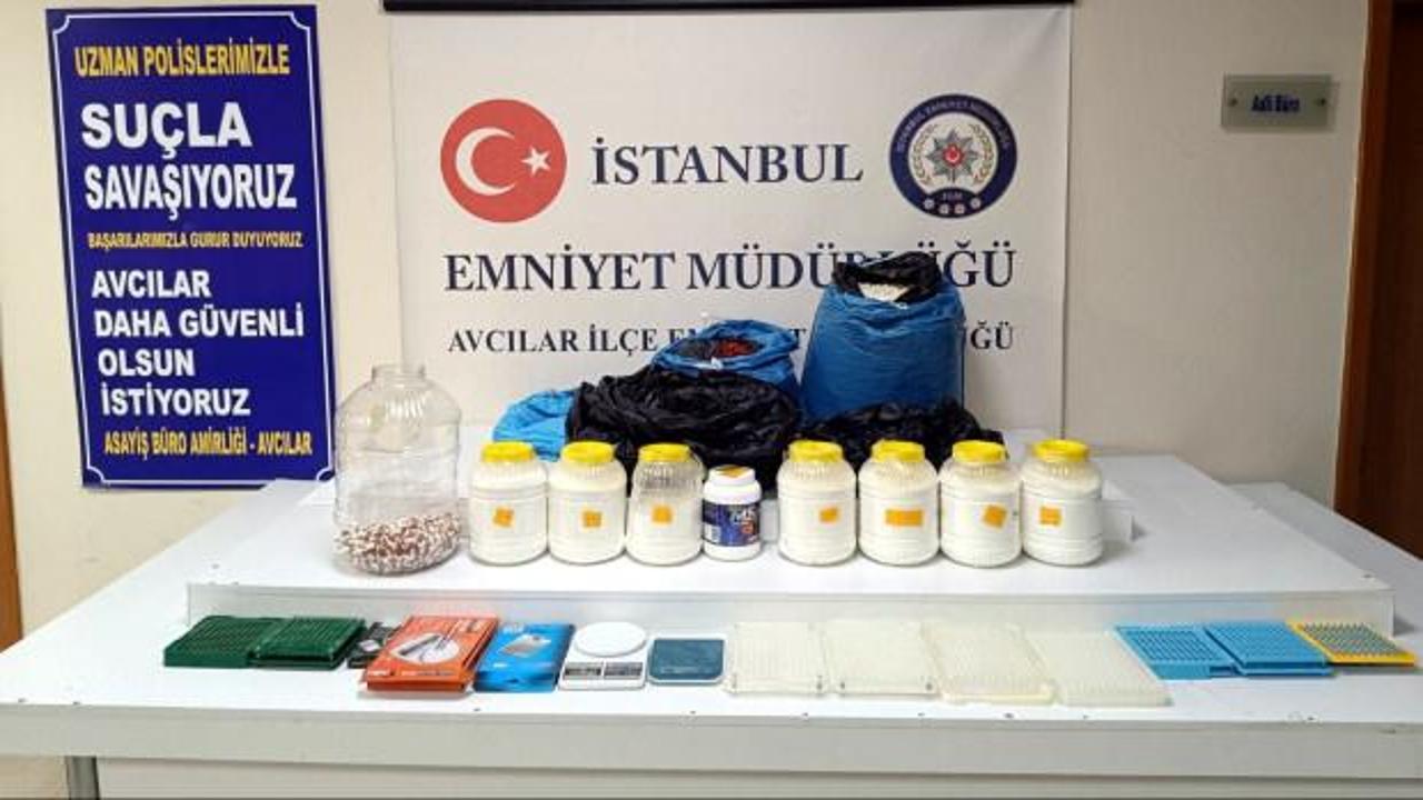 Avcılar'da 25 kilo uyuşturucu ve 2 bin hap ele geçirildi: 2 kişi tutuklandı
