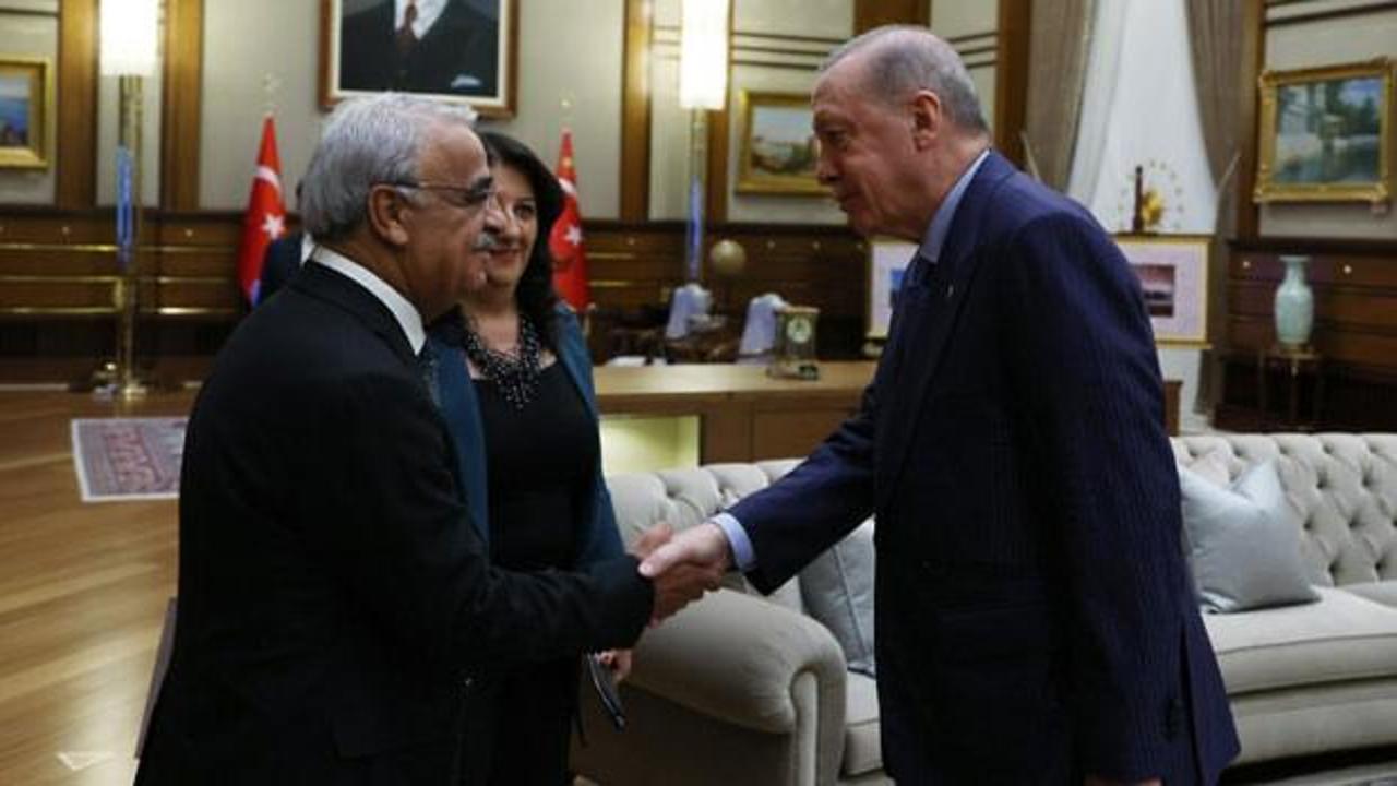 Cumhurbaşkanı Erdoğan, DEM Parti heyetini kabul edecek