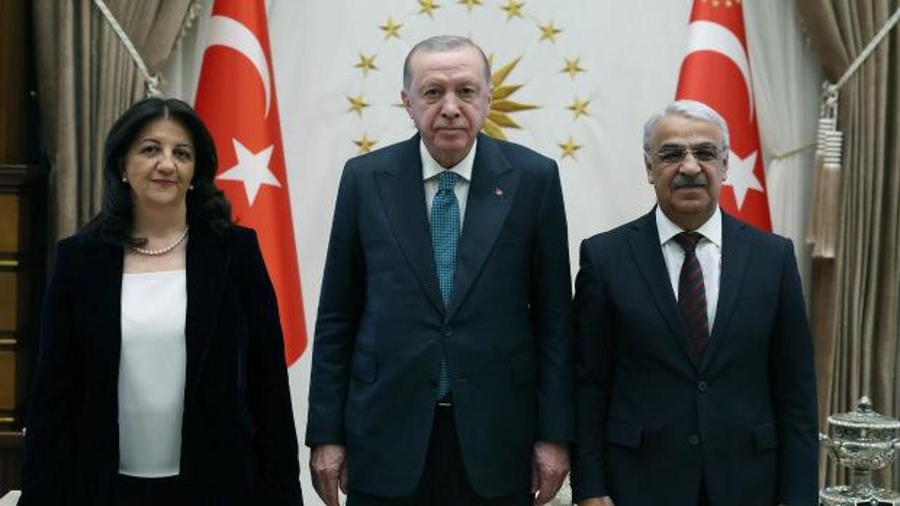 Cumhurbaşkanı Erdoğan ile DEM Parti İmralı Heyeti görüşmesi sona erdi