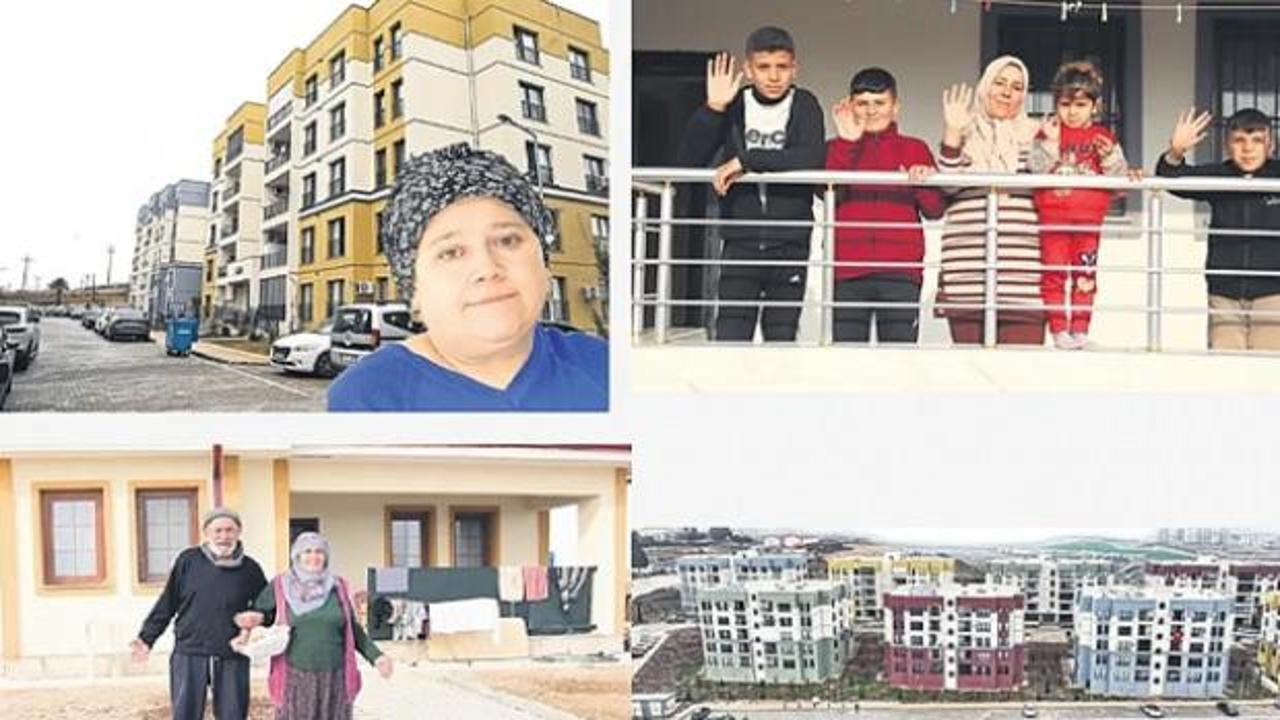 Depremzede aileler "ödeme" sisteminden memnun: Neredeyse bedavaya evimiz oldu!