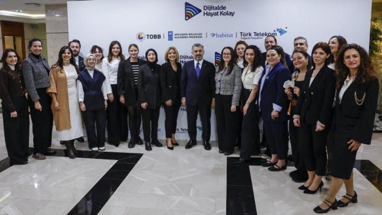 ‘Dijitalde Hayat Kolay’ projesi kapsamında 50 bin kadına ulaşıldı