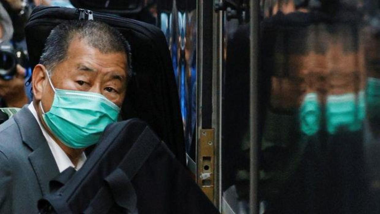 Hong Kong&rsquo;da medya patronu Jimmy Lai&rsquo;ye 20 yıl hapis