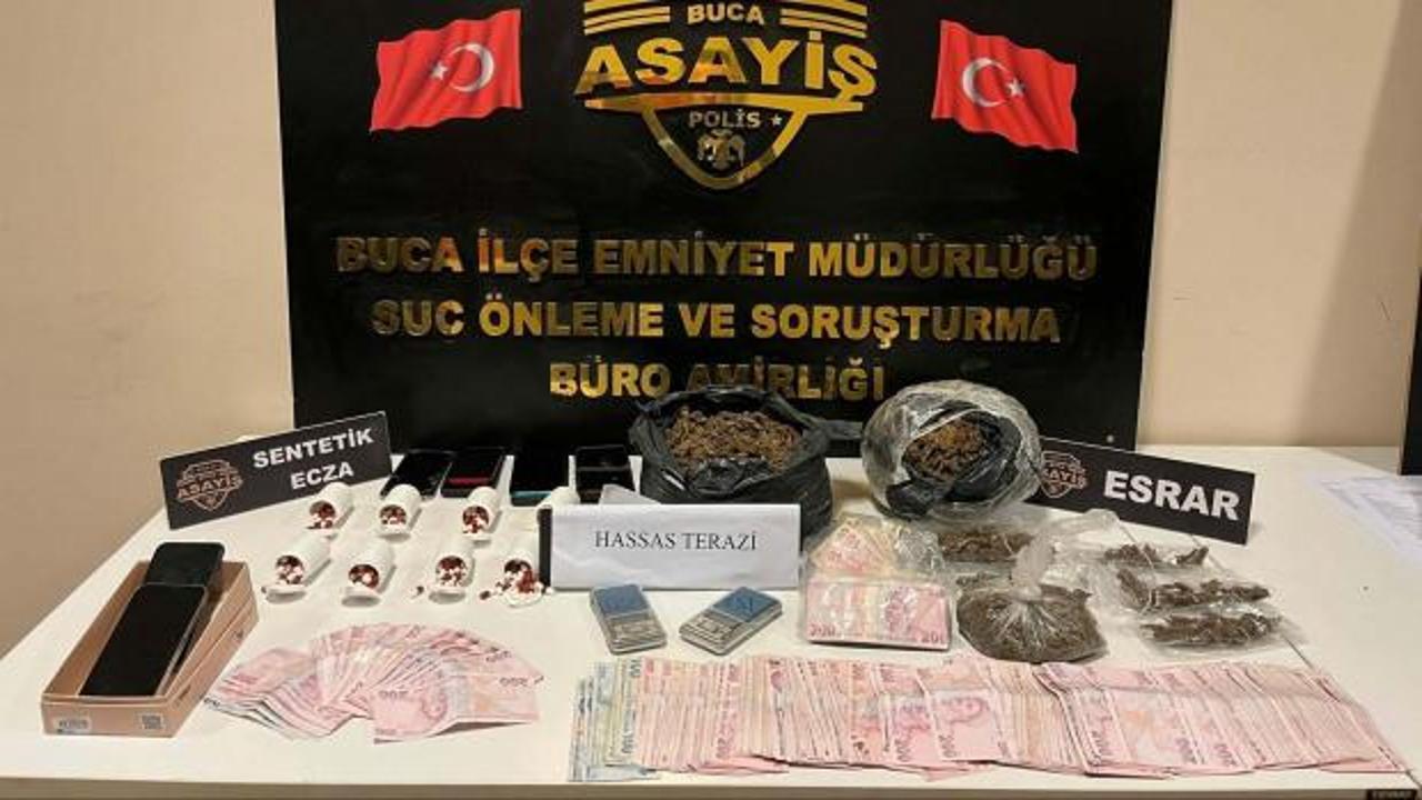 İzmir'de uyuşturucu operasyonu: 8 gözaltı