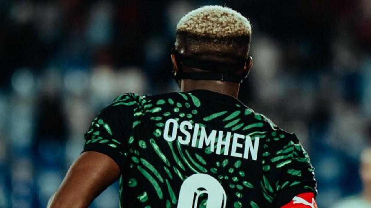 Nijerya'dan Osimhen açıklaması: Sakat oynadı!