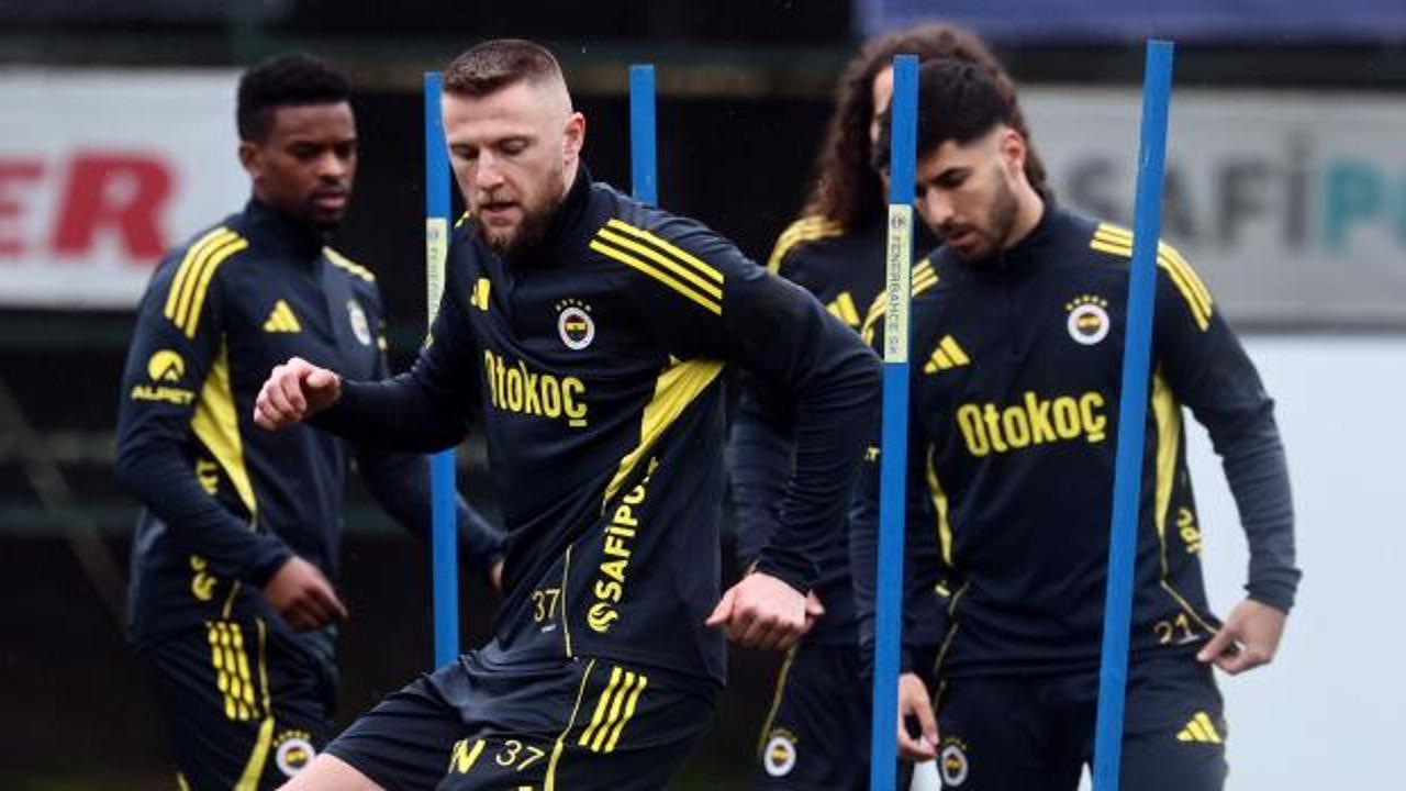 Tedesco son taktiği çalıştırdı! Fenerbahçe, Trabzonspor maçına hazır