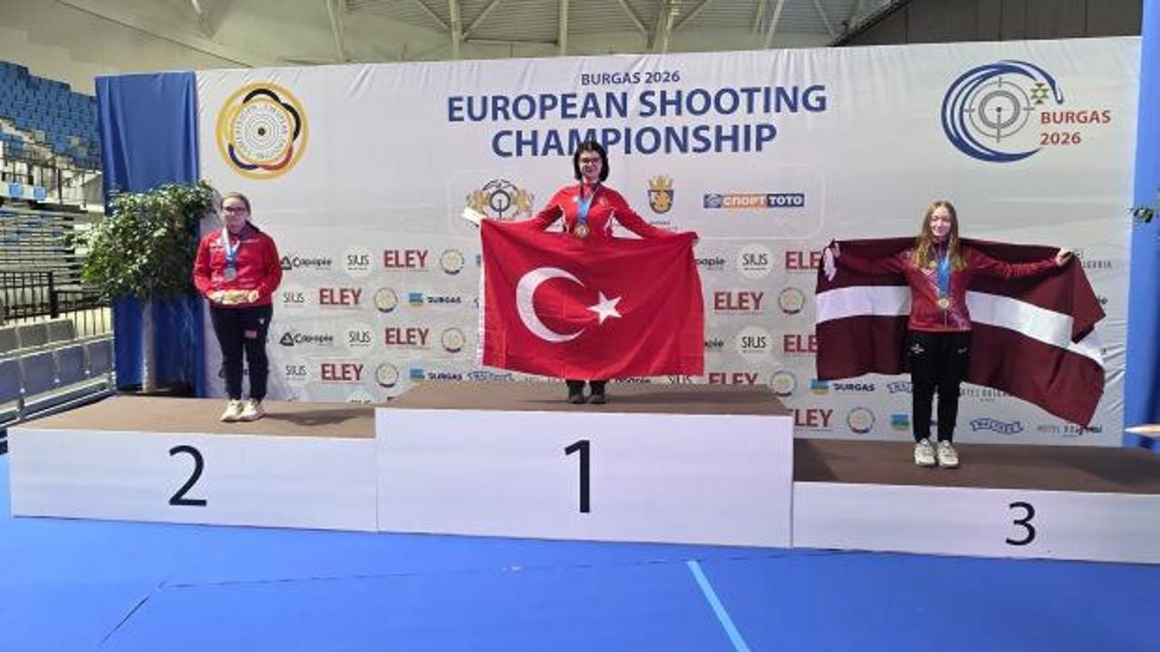 Türkiye'de rekor üstüne rekor kıran Mardinli Elif Avrupa şampiyonu oldu