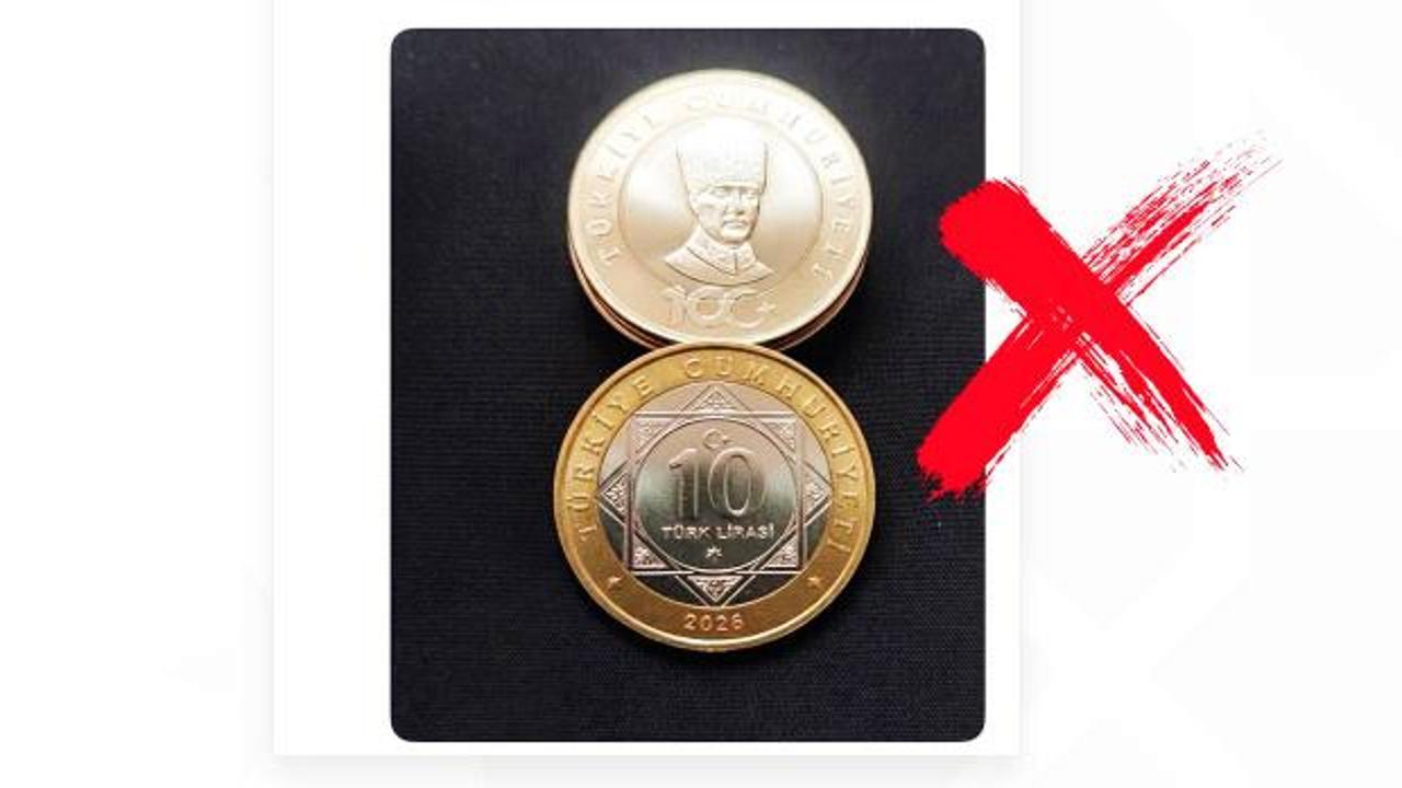 Herkes bu parayı konuşuyordu! Madeni 10 TL iddiası! Açıklama geldi