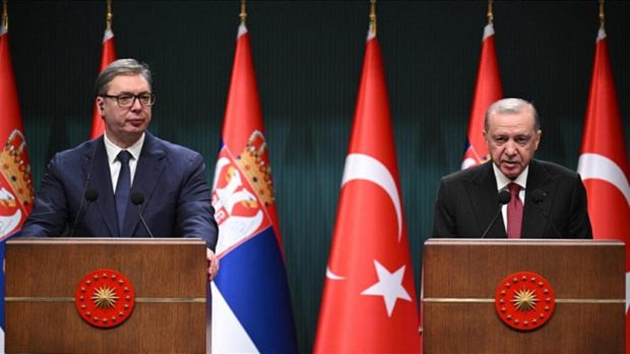 Vucic: Cumhurbaşkanı Recep Tayyip Erdoğan büyük bir dünya lideridir