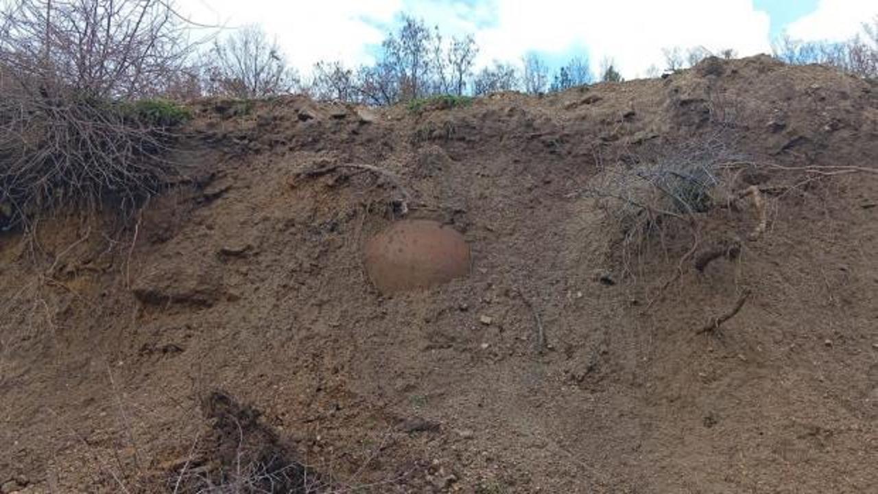 Yer: Denizli! Toprak kaydı, tarihi k&uuml;p ortaya &ccedil;ıktı!
