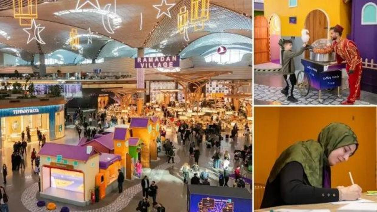Gelenekten geleceğe: İGA İstanbul Havalimanı’nda "Ramazan Şenliği'