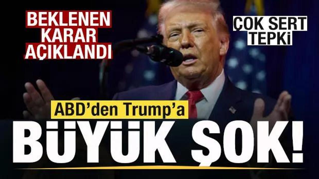 ABD'den son dakika kararı! Trump'a büyük şok! Jet açıklama: Uzun süre mutlu kalamayacaklar