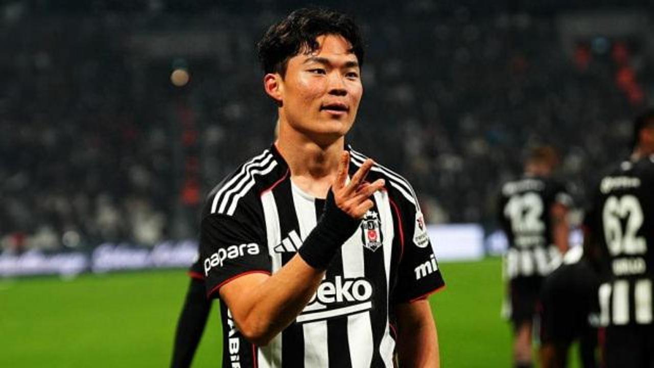 Beşiktaş derin bir 'Oh' çekti! Koreli yıldız atmaya devam ediyor