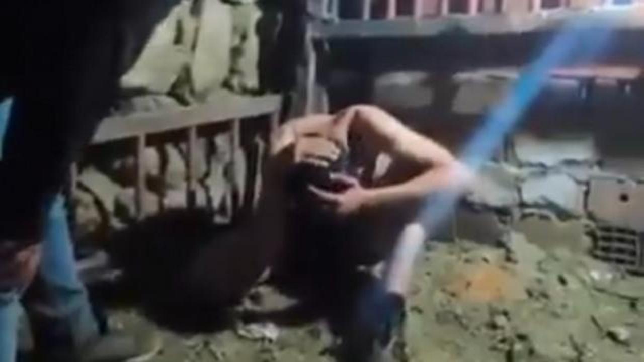 Mardin'de çocuğa işkence iddiası! Olay anına ait görüntüler ortaya çıktı