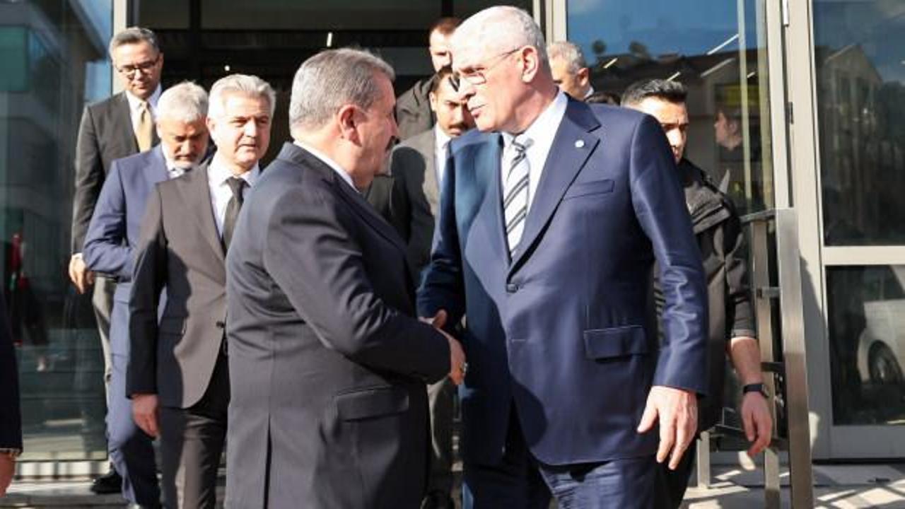 Destici'den Müsavat Dervişoğlu'na ziyaret