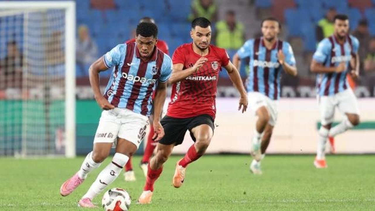 Gaziantep FK-Trabzonspor! Muhtemel 11'ler