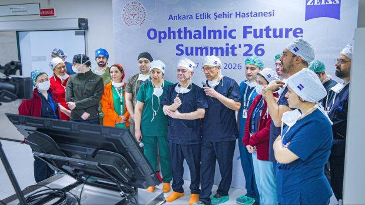 Göz sağlığının geleceği Ankara'da şekillendi