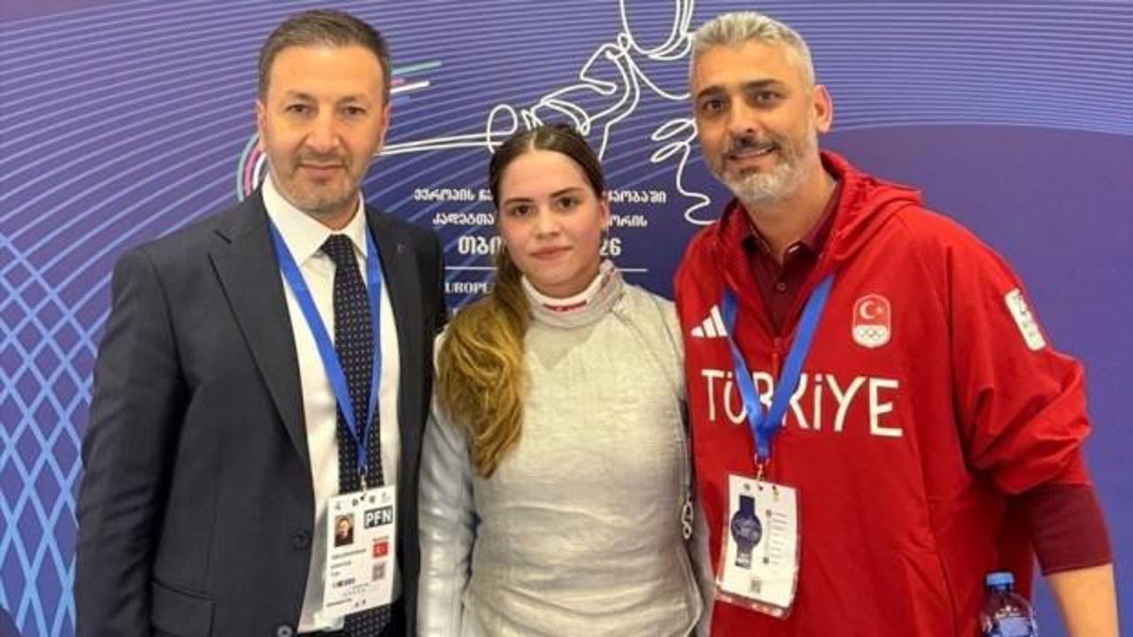 Gürcistan'da zafer bizim! Milli sporcumuzdan altın madalya