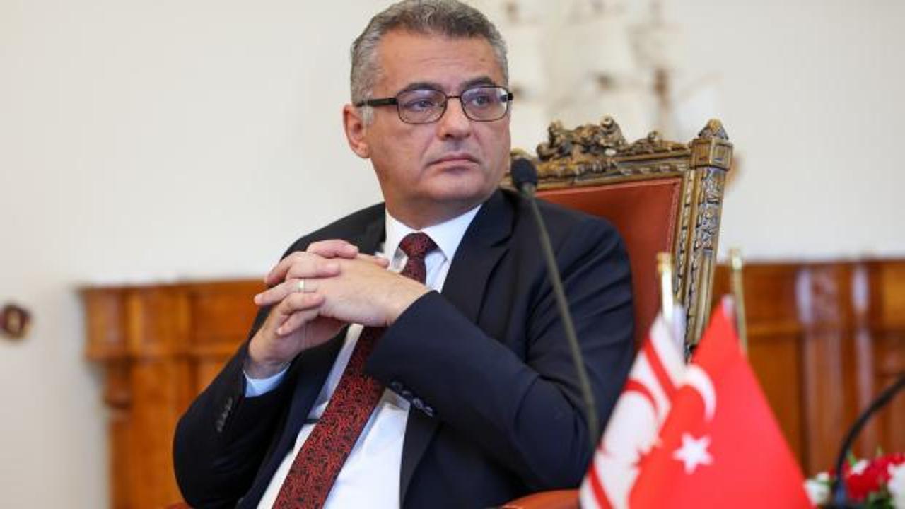 KKTC Dışişleri Bakanından, Erhürman'a tepki: Türkiye bugün başka yarın başka konuşmaz...