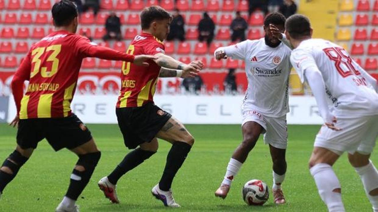 Kayserispor, 6 puanlık maçta Antalyaspor'u 89'da yıktı! 8 maçlık seri bitti