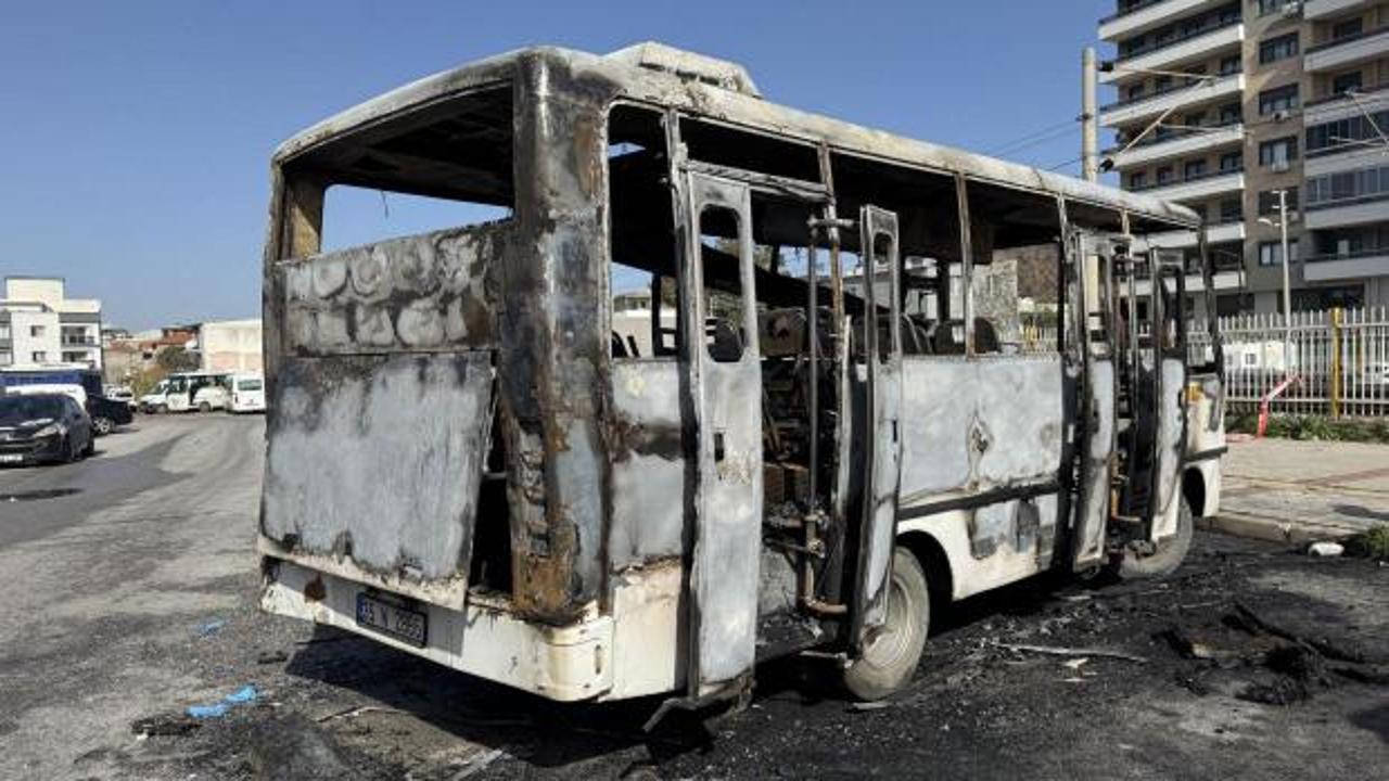 Park halindeki midibüste yangın faciası: 16 yaşındaki çocuk öldü